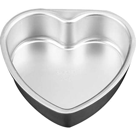 Amazon Kichvoe Mini Microwave 8Inch Heart Shaped Cake Pan Cake