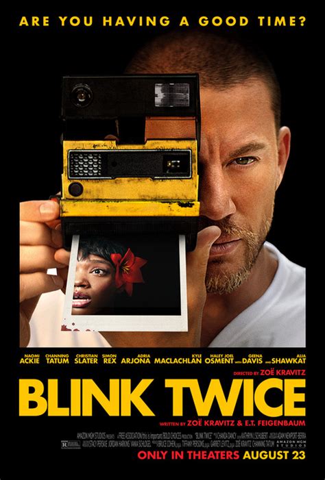 Blink Twice Poster Design Jonah Idris