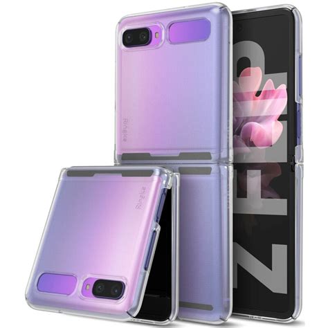 Husa Samsung Galaxy Z Flip Ringke Slim Matte Clear CatMobile