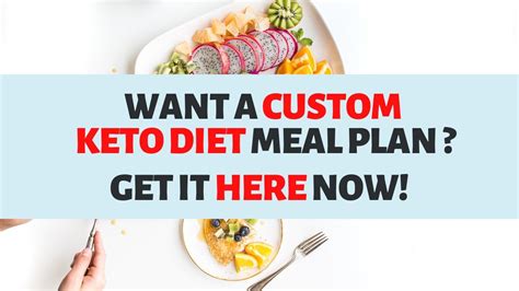 Custom Keto Diet Meal Plan 📋 Get Your Custom Keto Diet Meal Plan Here Youtube