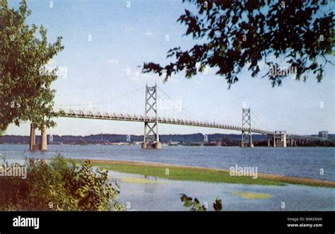 Moline Bridge. Bettendorf. 1957 Stock Photo - Alamy