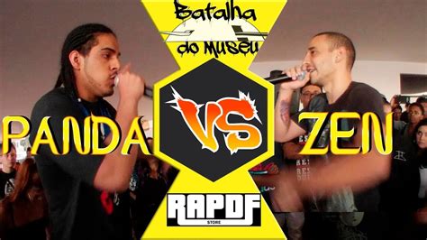 Zen vs Panda Batalha de RAP Museu Edição MOnstros do Museu 1 fase