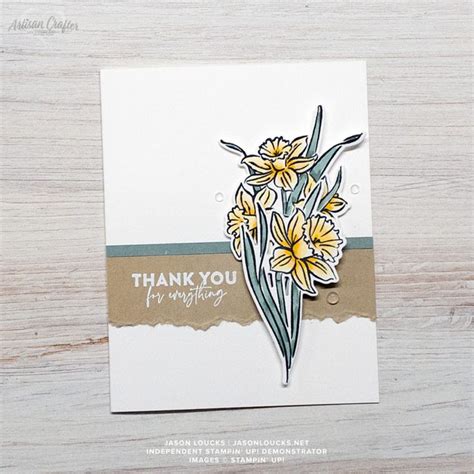 Thank You For Everything Daffodil Daydream Stamp Set Stampin Up