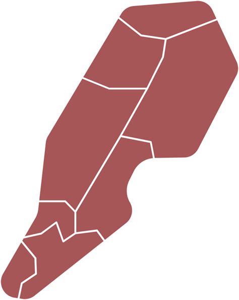 Drawing Of Lebanon Map 22832794 Png