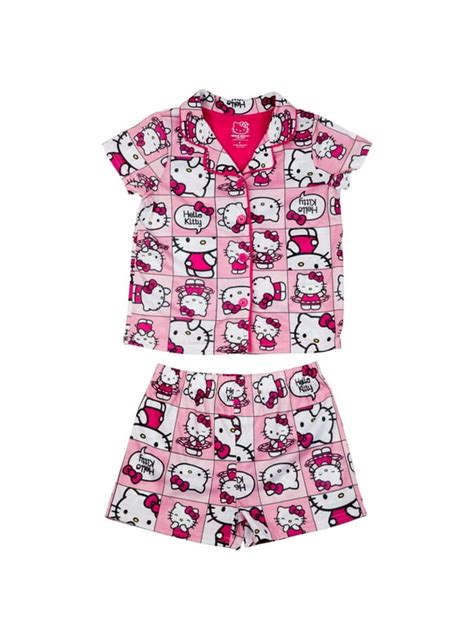 Hello Kitty Girls Pajamas In Kids Pajamas And Robes