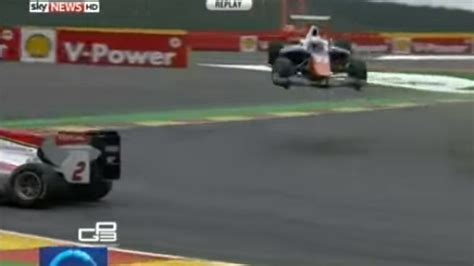 Open-wheel race car takes flight, crashes horrifically - SBNation.com