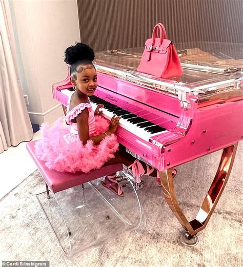 Cardi B And Husband Offset Give Daughter Kulture A 20k Birkin Bag For