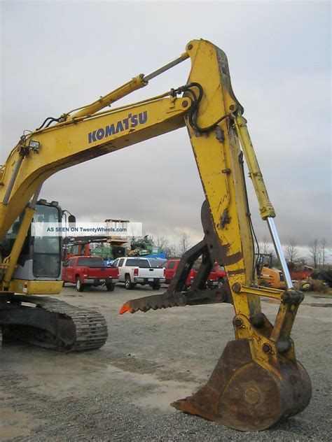 2004 Komatsu Pc228uslc 3 Excavator Zero Tail Swing Auxiliary