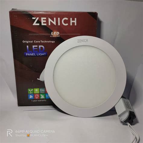 Jual Lampu Led Panel 12 Watt Bulat IB Inbow Lampu Downlight Led Plafon