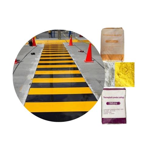 High Performance Traffic Coating Powder Thermoplastic Reflective Road