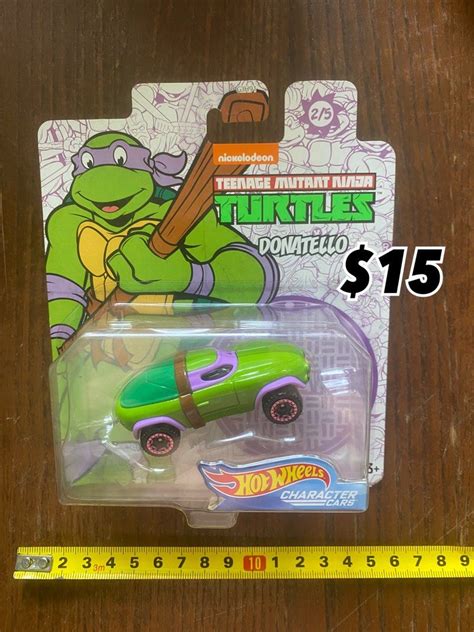 Hot Wheels Tmnt Michelangelo Leonardo Donatello Party Wagon See Pics For Prices Hobbies