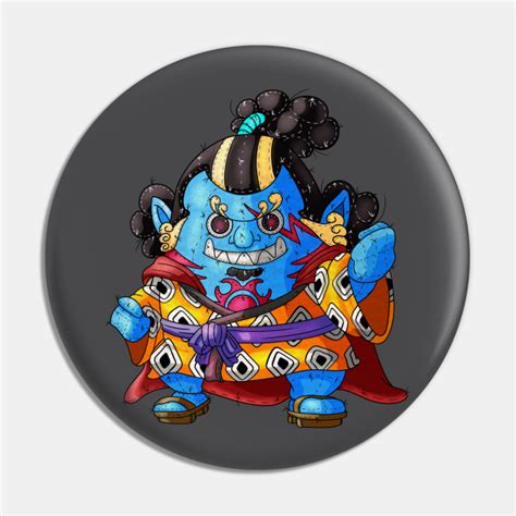 Jinbe Plushie Artwork One Piece Anime Pin Teepublic