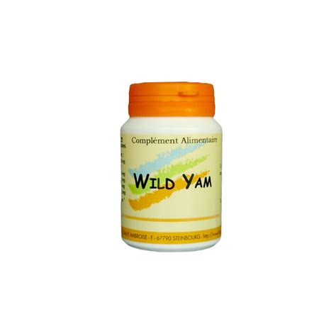 Compl Ment Alimentaire Wild Yam Acheter En Ligne Sur Ac Rola