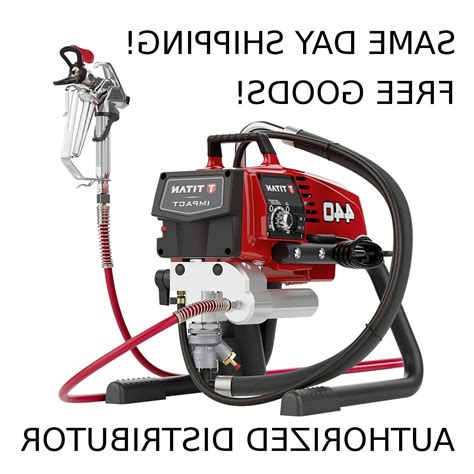 Titan Impact 440 Skid Airless Paint Sprayer 805 000
