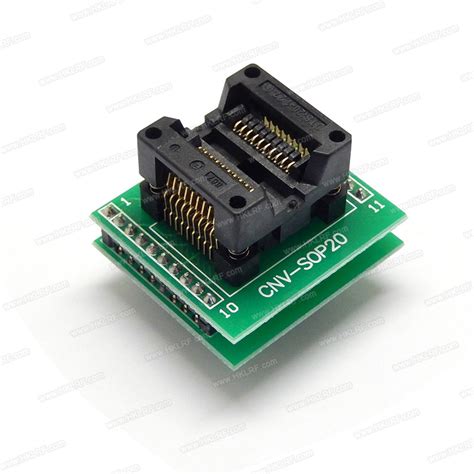 SOP20 DIP20 Adapter OTS 20 1 27 01 200mil