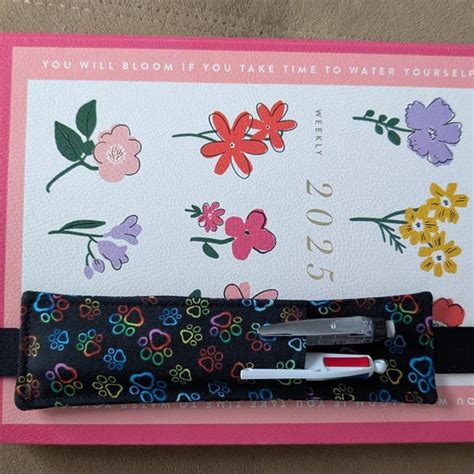 Journal Pen Holder Pen Holder For Notebook Fabric Pen Holder Book