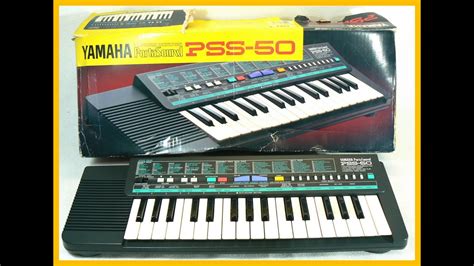 Yamaha Portasound Pss 50 Electronic Music Keyboard Boxed Tested Fully Working Youtube