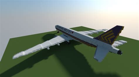 Boeing 777 200er Singapore Airlines Download Minecraft Project