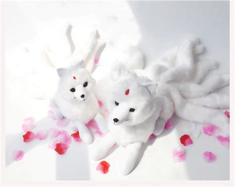 Nine Tailed Fox Plushie | Super Cute Soft Stuffed Animals Dolls