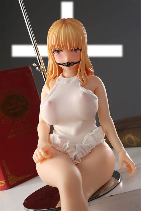 Yumi 2ft1 65cm Nun Silicone Sex Doll With BJD Head Cute Sex Doll