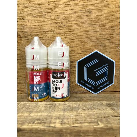 Jual Salt Nic EJM Tickets Mojito Berry 30ml 35mg Liquid Pod Pods Ticket