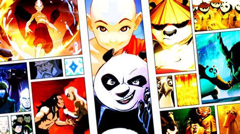 Aang Vs Po Comic Panel By Albeanies1 On Deviantart