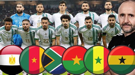 Algerie Matches Amicaux Potentiels Adversaires Can