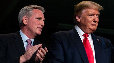 Mccarthy Again Marches To Trumps Tune By Invoking Biden Impeachment