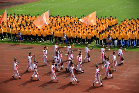 【烟台南山学院东海校区运动会开幕式摄影图片】纪实摄影lh5486太平洋电脑网摄影部落