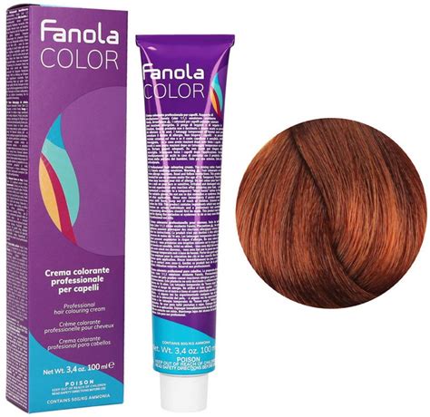 Fanola Fanola Color Krem koloryzujący Farba do włosów 100ml Blonde Copper Golden 7 43 Morele net
