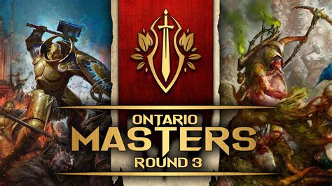 Ontario Masters Round 3 Stormcast Eternals Vs Maggotkin Of Nurgle