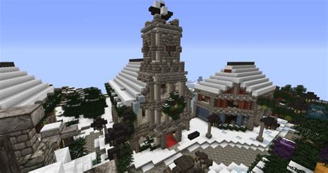 Christmas Town Minecraft Map