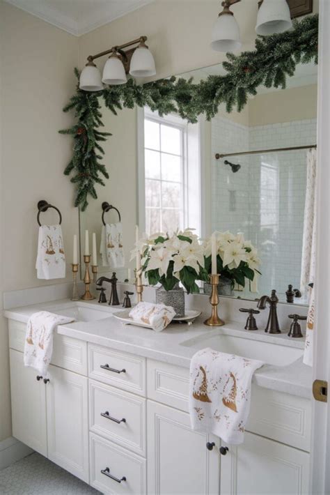 15 Festive Christmas Bathroom Decor Ideas You ll Love Мелочи