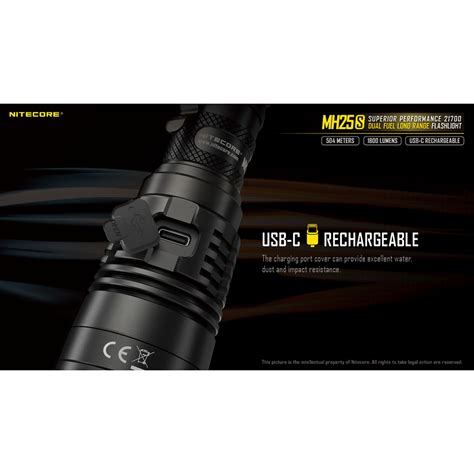 Nitecore Senter Led Luminus Sst W Lumens Mh S Black