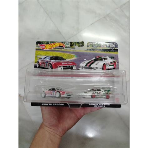 Hot Wheels Premium Car Culture Twin Pack BMW M Procar Lancia Stratos Group Shopee