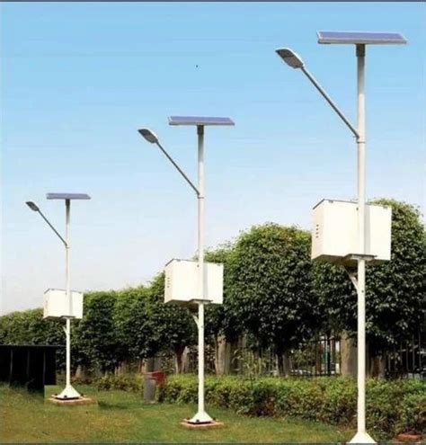 Mild Steel Solar Street Light Pole At Rs 1600 In Gandhinagar Id