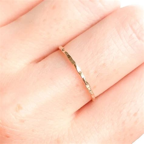 Gold Stacking Ring Set Gold Filled Stacking Rings Set Of 3 Etsy