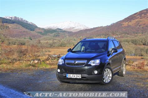 Essai Opel Antara Edition One 2 2 CDTI 163 4X4 Bilan Photos Actu