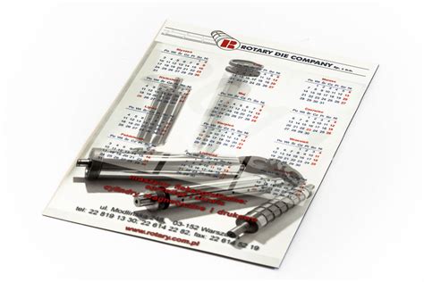 Magnetic calendars - Media Mag