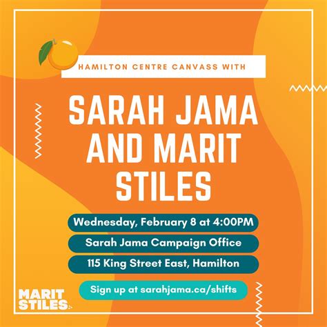 Marit Stiles On Twitter Join Me Tomorrow In Hamilton Centre To Knock