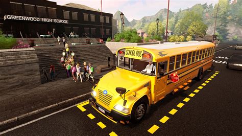 Bus Simulator 21 Next Stop — Official School Bus Extension On Ps5 Ps4