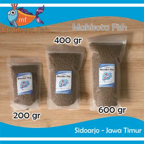 Jual Pakan Koi Breeder Pro 200 Gr Makankan Ikan Koi Pelet Ikan