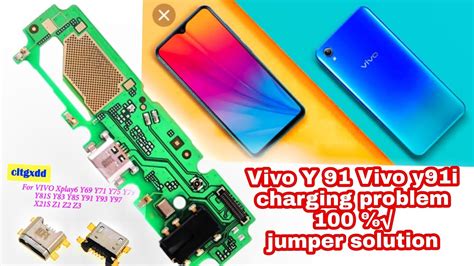 Vivo Y 91 I Charging Problem 100 Jumper Solution Vivo Y91 Not