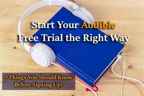 Audible Free Trial: Don’t Sign Up Before You Know These 7 Things!