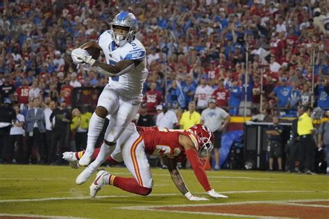 Lions Spoil Chiefs Celebration Of Super Bowl Title By Rallying For Win