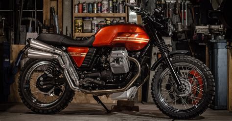 Moto Guzzi V Scrambler By Jk Customworks Bikebound