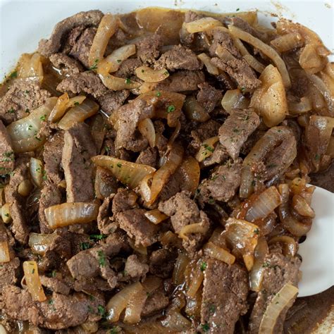 Beef Liver Onions Easy Delicious Liver Recipe To Make