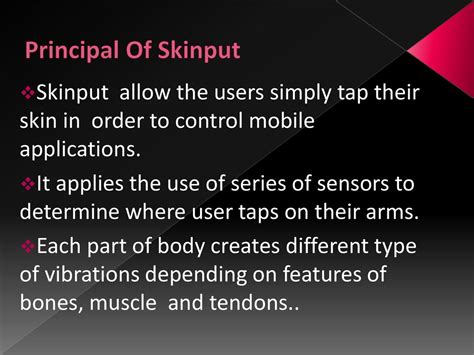 Skinput Technology By Gaurav Aswani Ppt Download