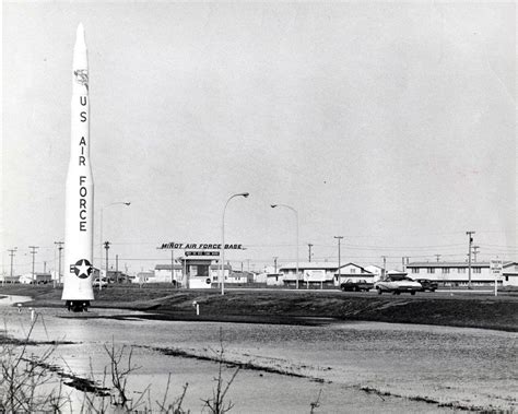 Minot Air Force Base, North Dakota Main Gate 1960s