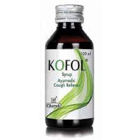 Kofol Cough Syrup Ml Bottle Age Group Suitable For All Ages At